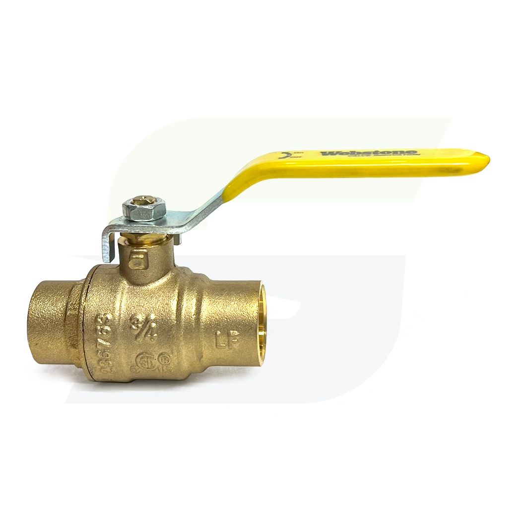 51703W - 3/4" Lead Free Full Port Forged Brass Ball Valve - Sweat x Sweat
