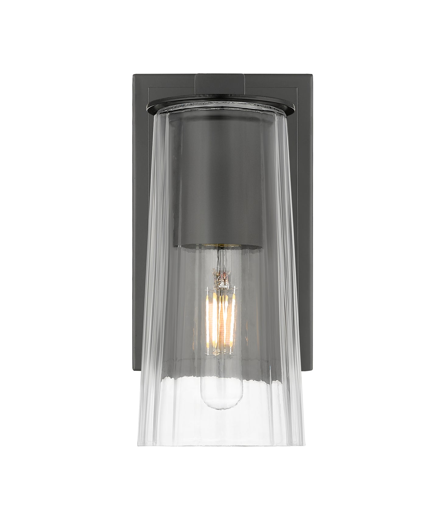 826-1S-MB - Titus 1 Light Wall 10" Sconce - Matte Black