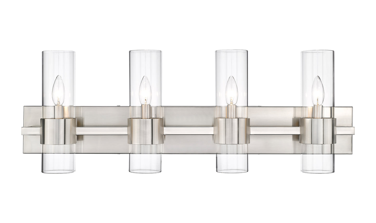 343-4V-BN - Lawson 4 Light 32" Vanity - Brushed Nickel