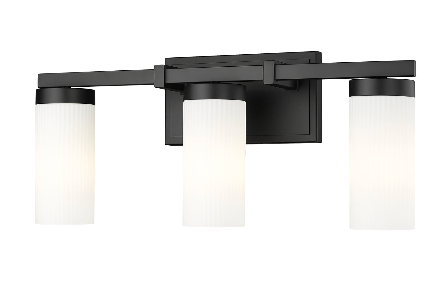 3044-3V-MB - Danica 3 Light 20" Vanity - Matte Black