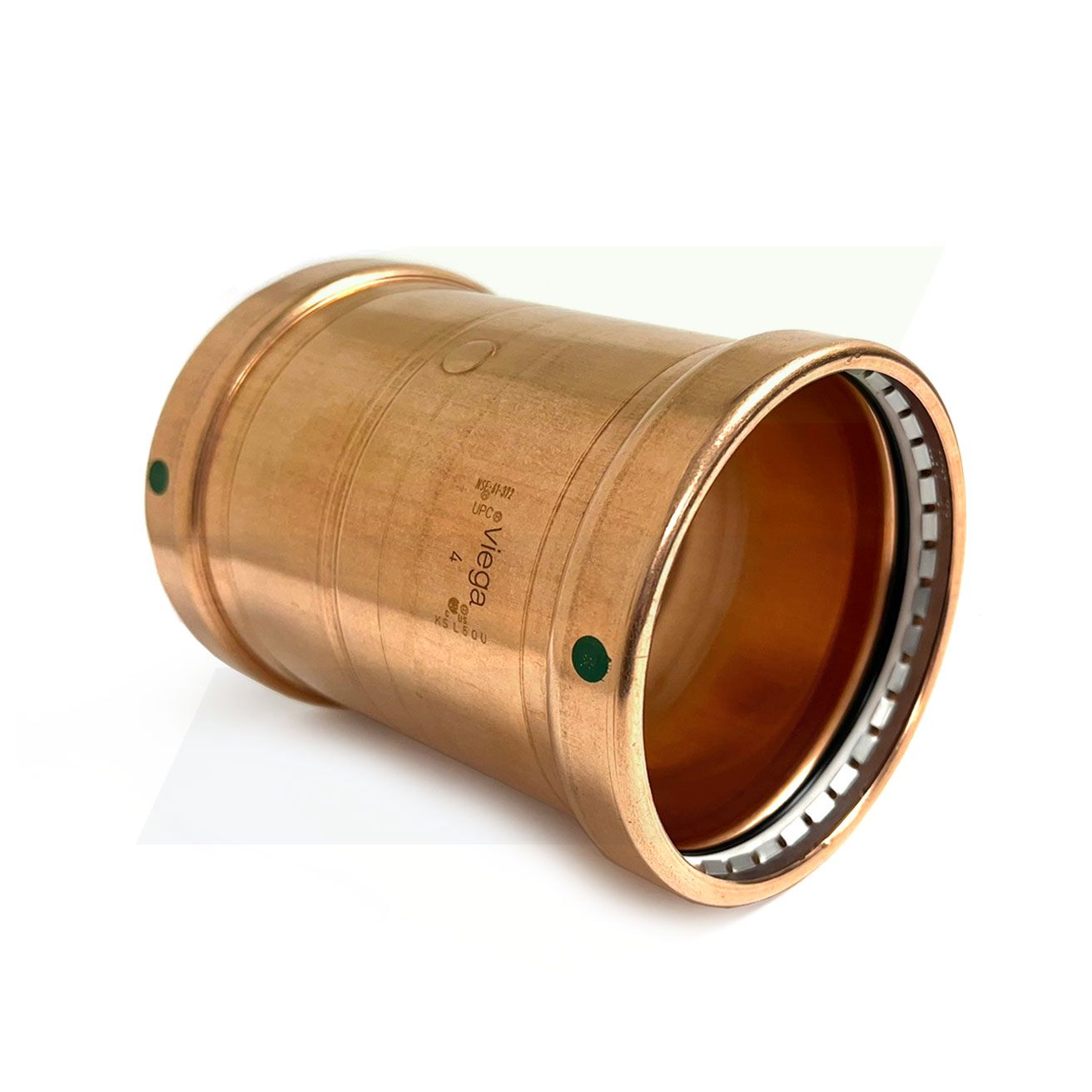 20753 - 4" ProPress XL-C Copper Coupling - No Stop (Lead Free)