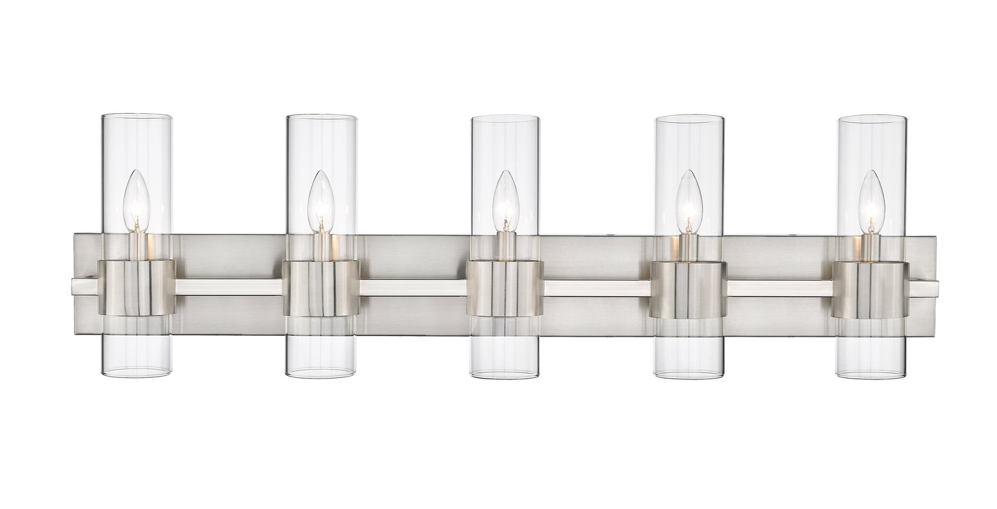 343-5V-BN - Lawson 5 Light 38" Vanity - Brushed Nickel