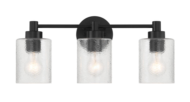 60203-FB - Lyndsey 3 Light 20" Wide Vanity Light - Flat Black
