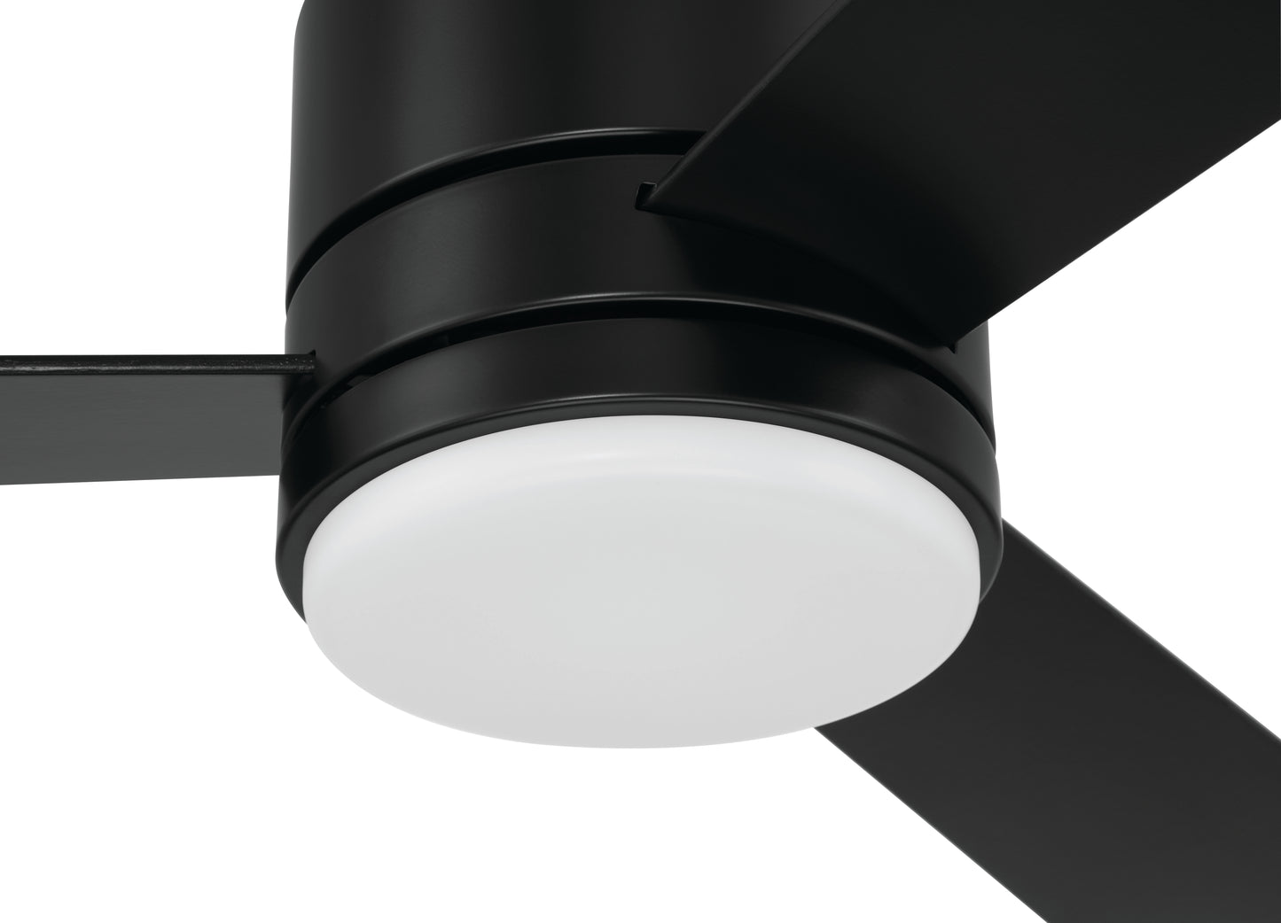 MCY52FB3 - McCoy 3 Blade 52" 3 Blade Ceiling Fan with Light Kit - Flat Black
