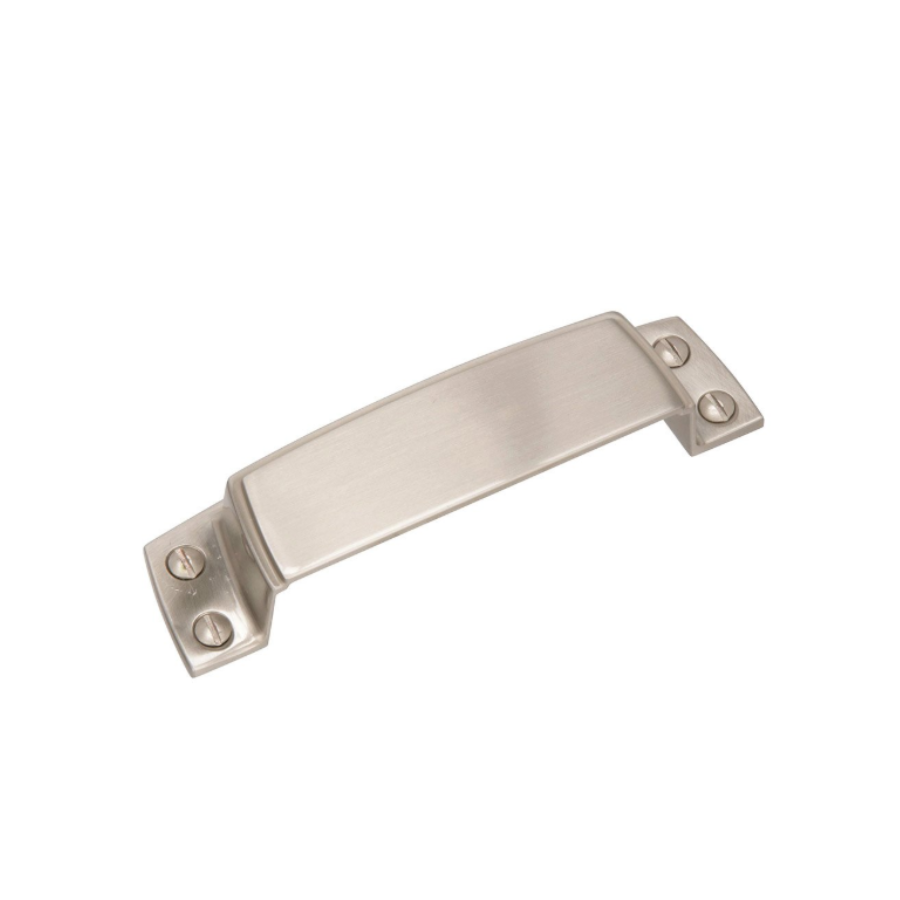 BP55318G10 - Highland Ridge 3 1/2" Center-to-Center Cup Pull - Satin Nickel