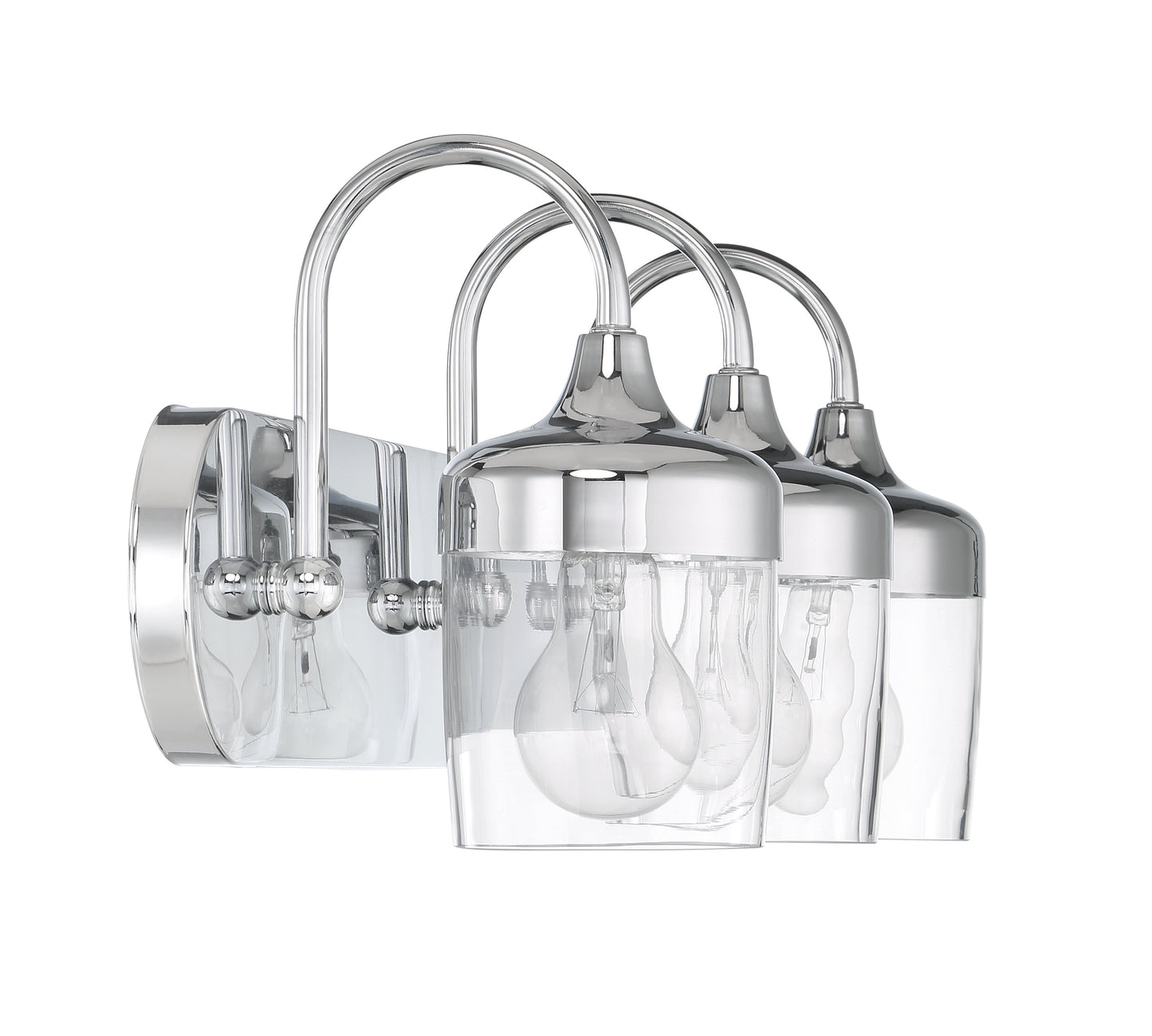 58103-CH - Wrenn 3 Light 24" Wide Vanity Light - Chrome