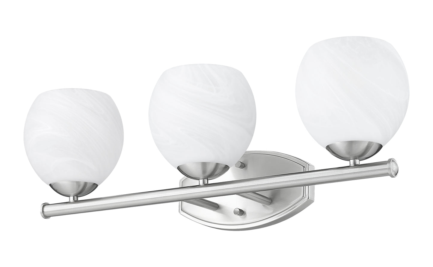 1963-3V-BN - Colette 3 Light 24" Vanity - Brushed Nickel