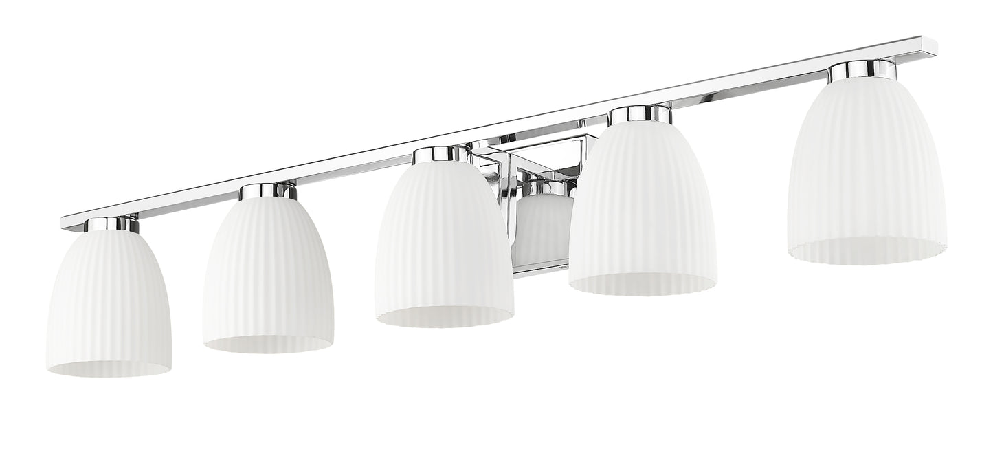 7518-5V-CH - Naya 5 Light 40" Vanity - Chrome