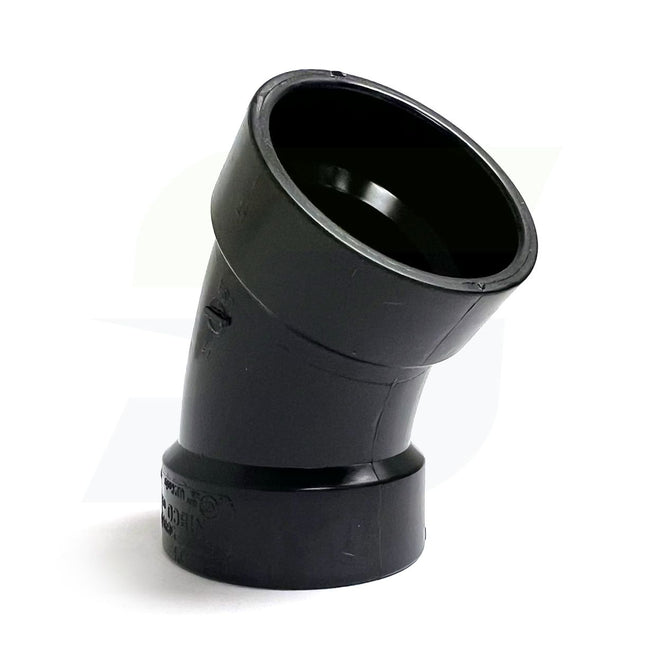 I042550 - 1-1/2" Hub x Hub ABS 45 Degree Elbow 5806