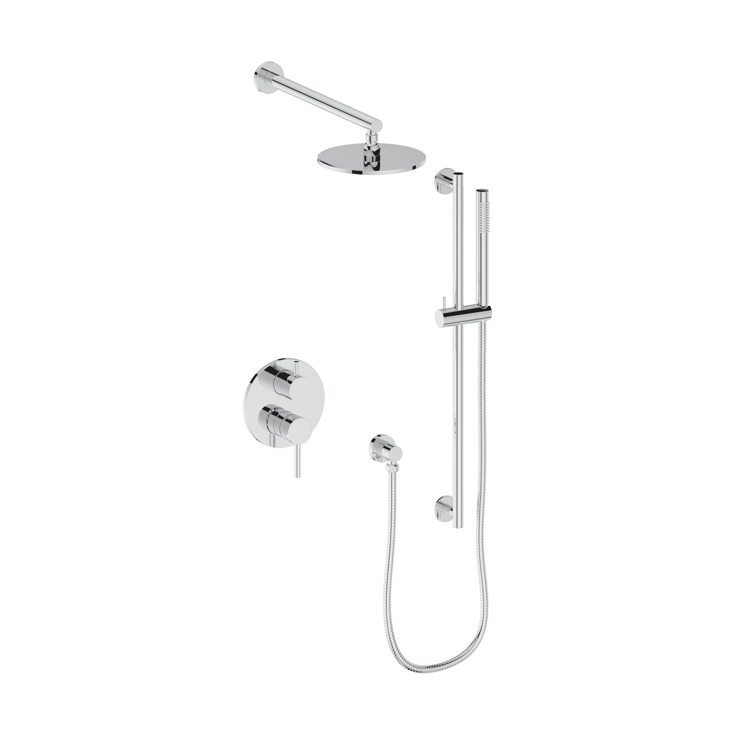 ELD-SHS-CH - El Dorado Shower System in Chrome