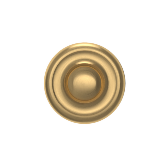 4490044 - 1" Centers - Dominion Knob - Satin Brass