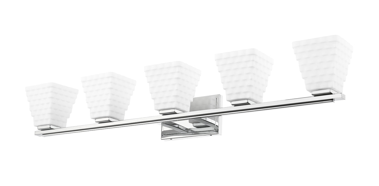 7514-5V-CH - Annalise 5 Light 42" Vanity - Chrome