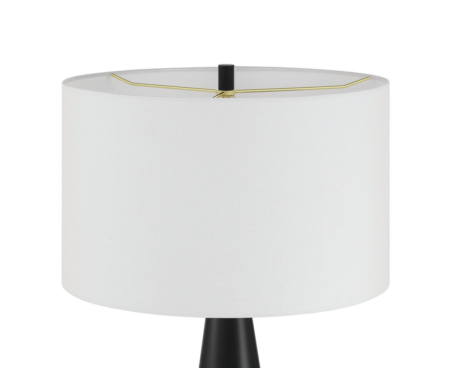 87013FB-T - Keefer 1 Light 25" High Table Lamp - Flat Black