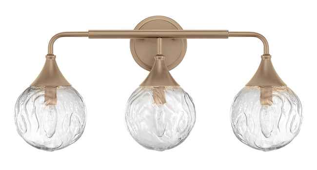 61203-CPZ - Reflection 3 Light 24" Wide Vanity Light - Premium Bronze