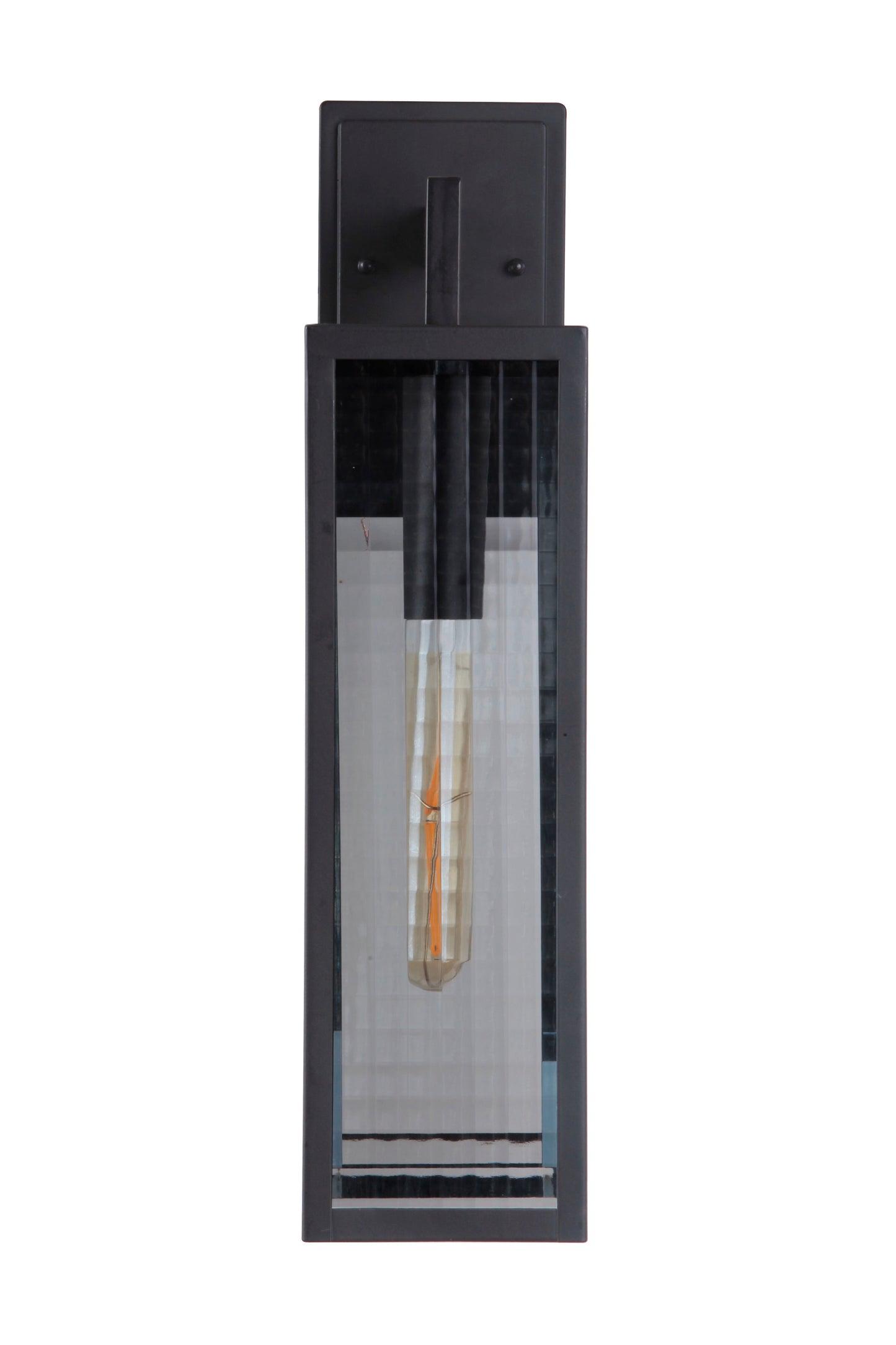 Z4524-MN-SC - Deka 1 Light 20" High Outdoor Wall Lantern - Midnight