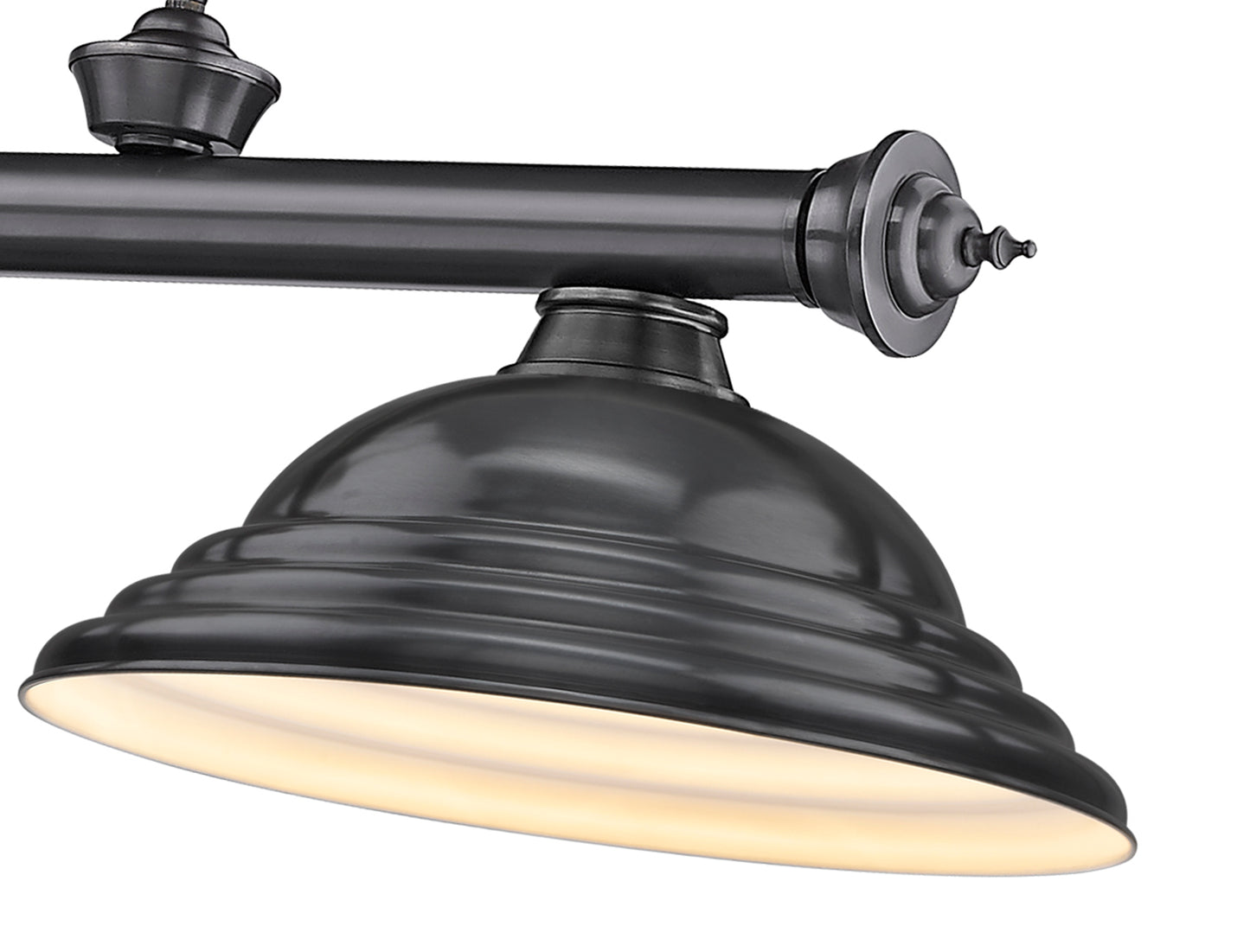 2306-3BP-SBP - Cordon 3 Light 58" Billiard - Bronze Plate