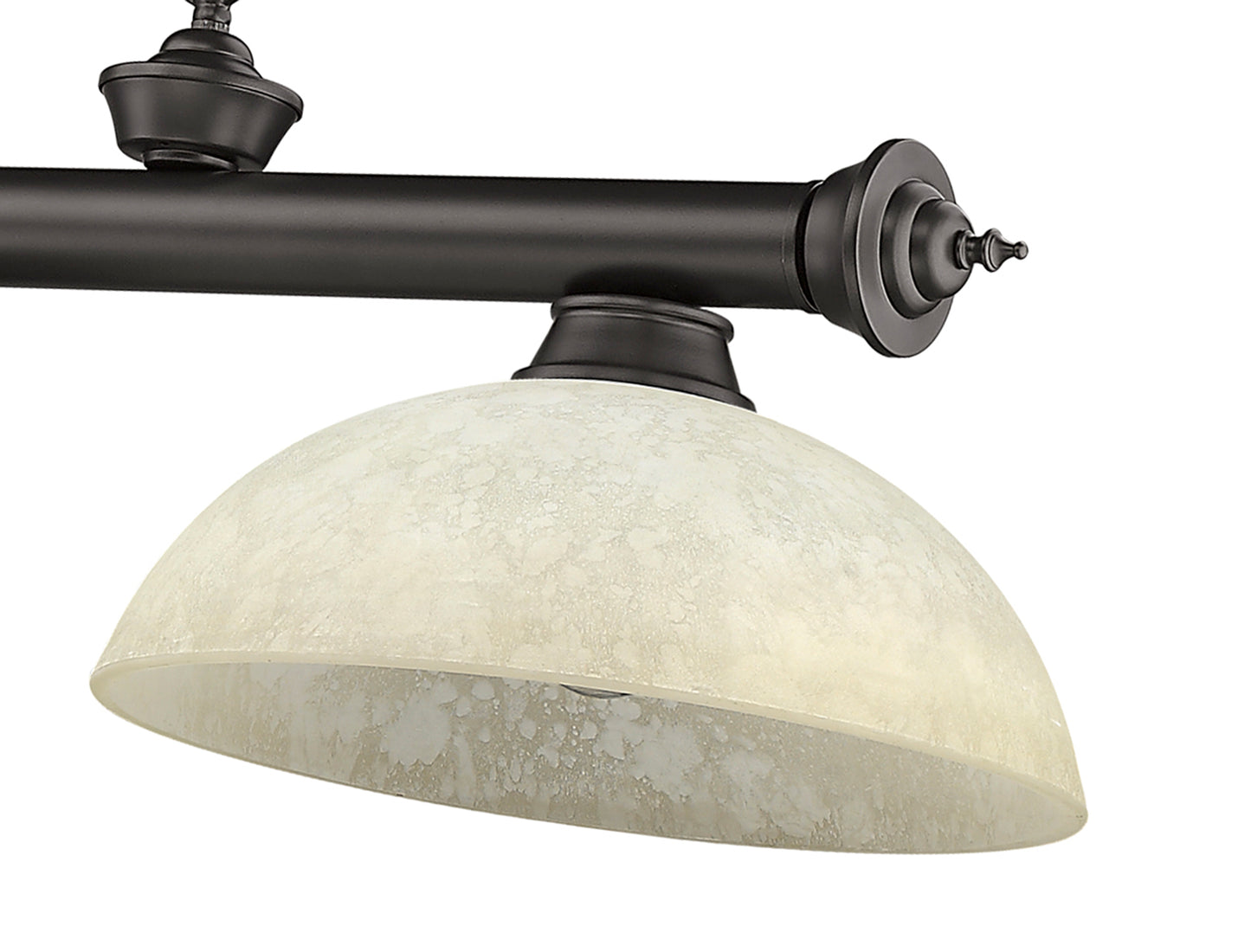 2306-3BRZ-DGM14 - Cordon 3 Light 57" Billiard - Bronze