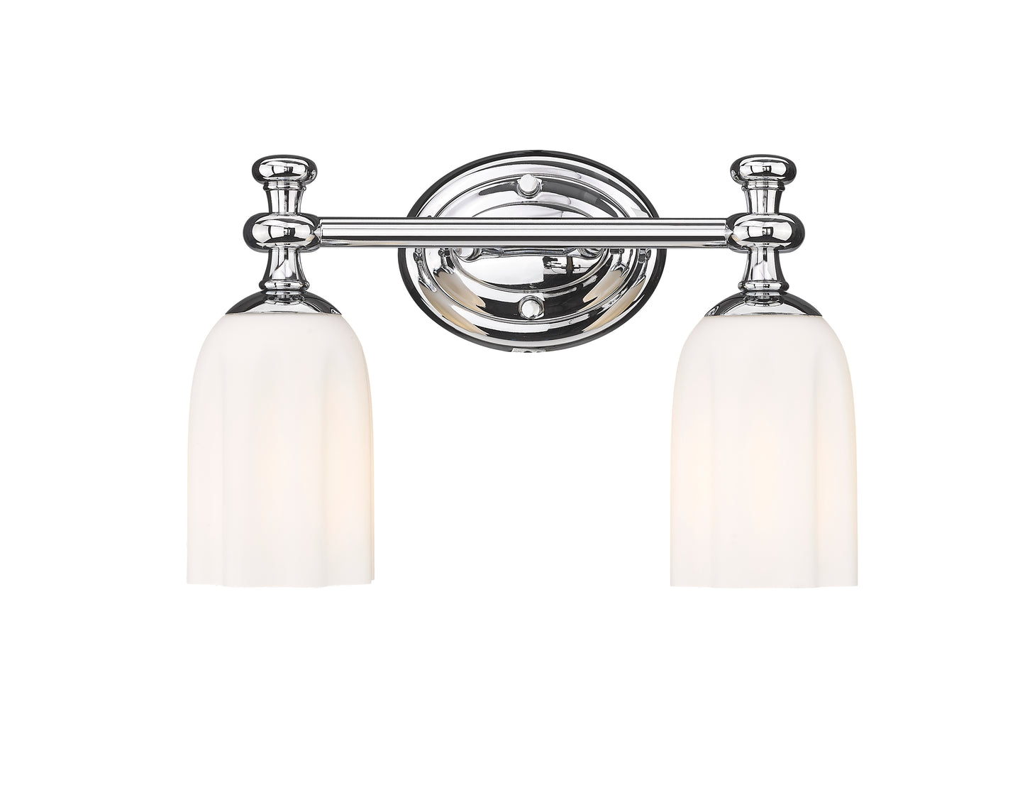 1102-2V-CH - Orion 2 Light 14" Vanity - Chrome