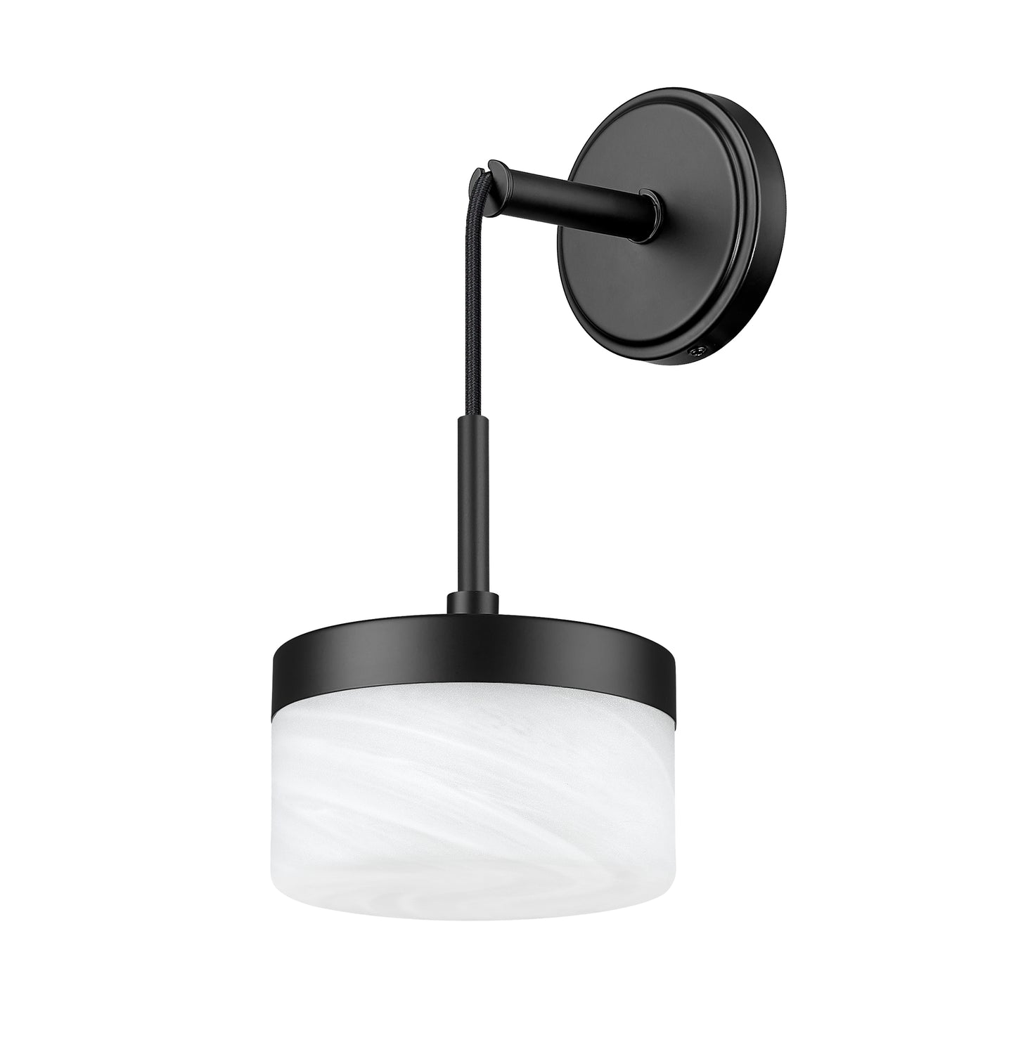 827S-MB-LED - Renaud 1 Light Wall 11" Sconce - Matte Black
