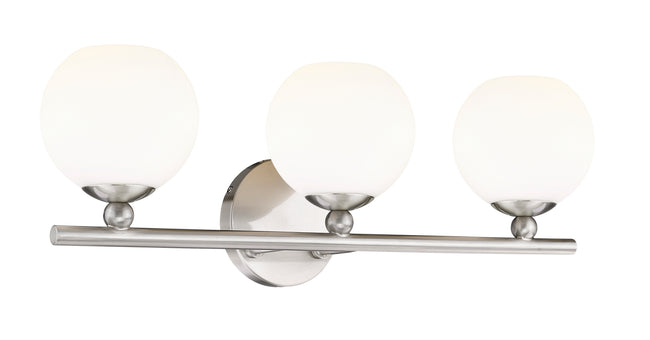 1100-3V-BN - Neoma 3 Light 22" Vanity - Brushed Nickel