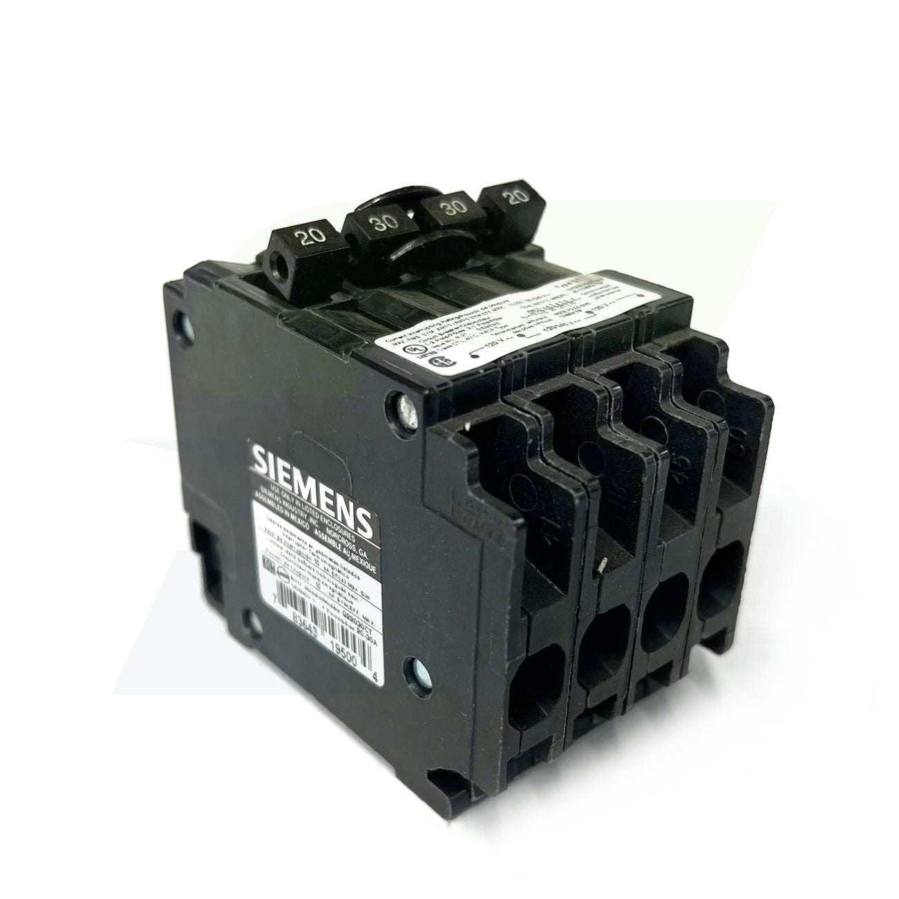 Q22030CT - 3-Pole Plug-In Circuit Breaker - 120/240V, 20-30A