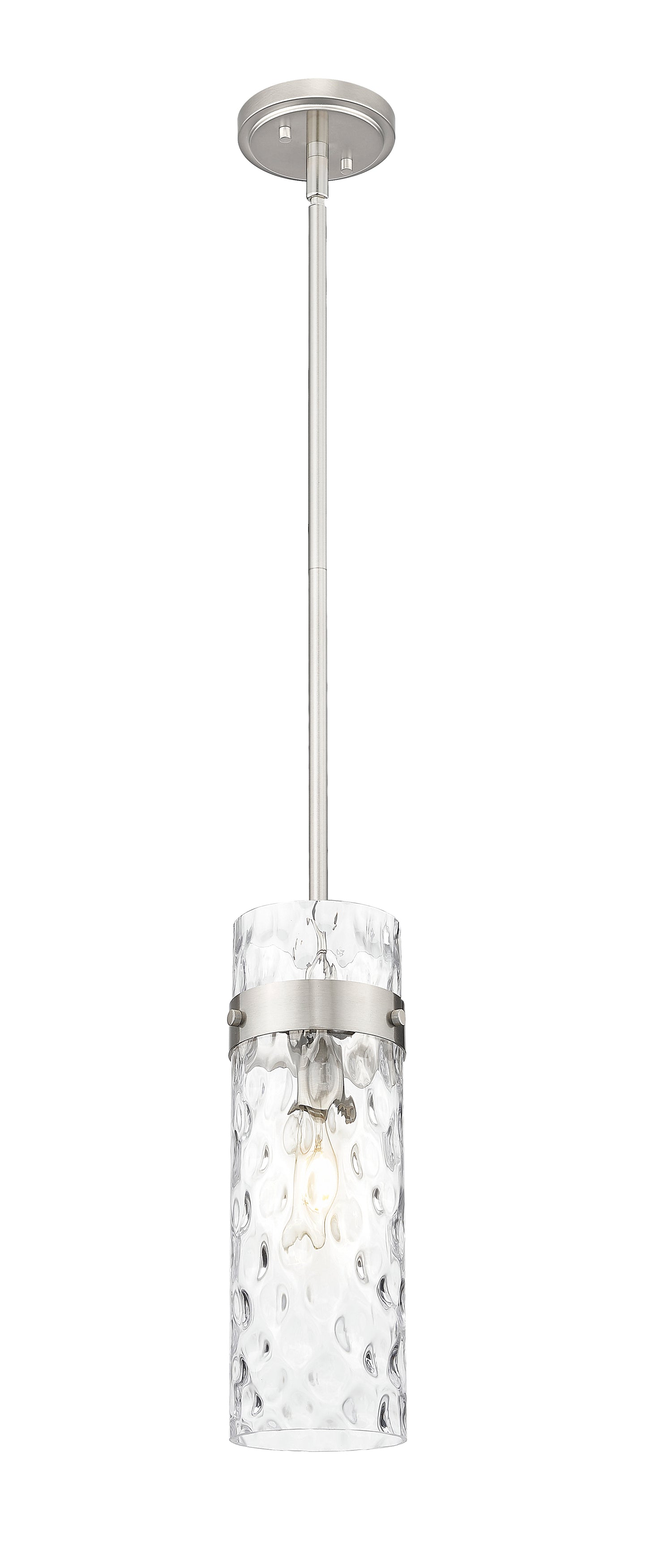 7002P5-ROD-BN - Fontaine 1 Light 6" Pendant - Brushed Nickel