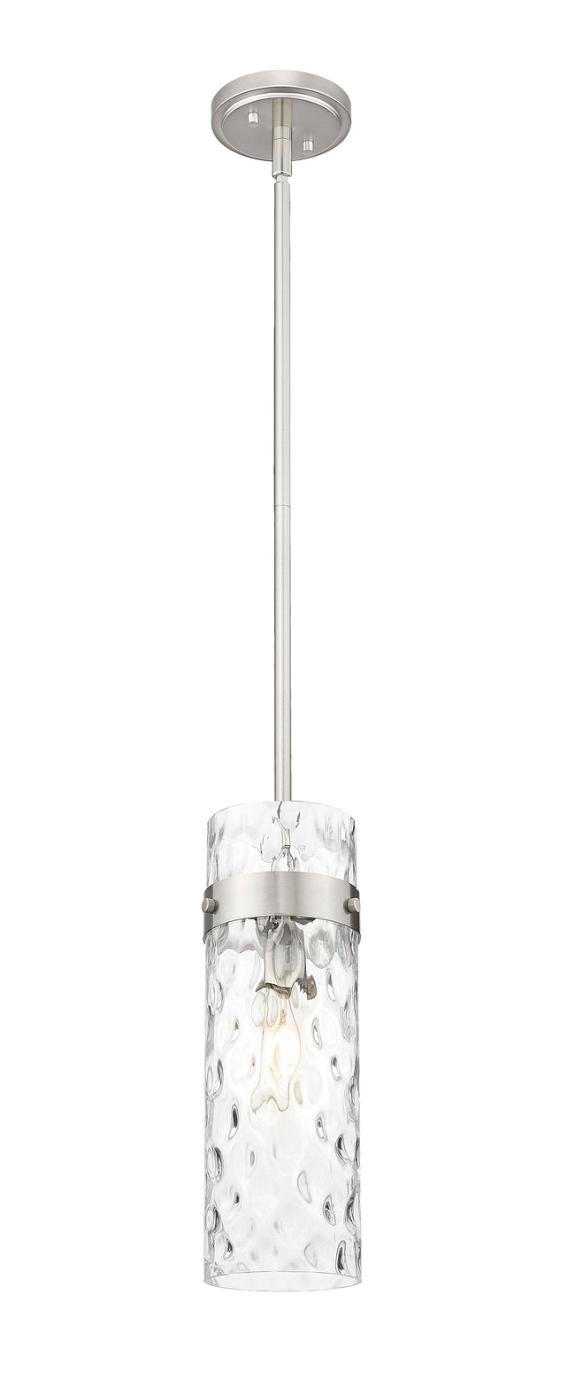 7002P5-ROD-BN - Fontaine 1 Light 6" Pendant - Brushed Nickel