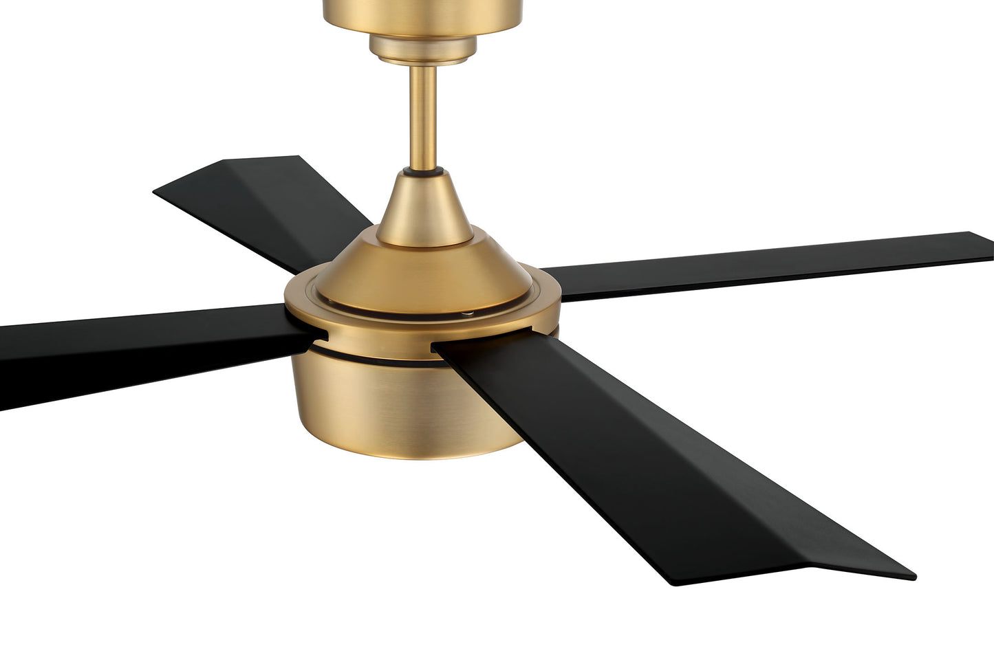THO42SB4 - Theo 42" 4 Blade Indoor Outdoor Ceiling Fan with Light Kit - Satin Brass