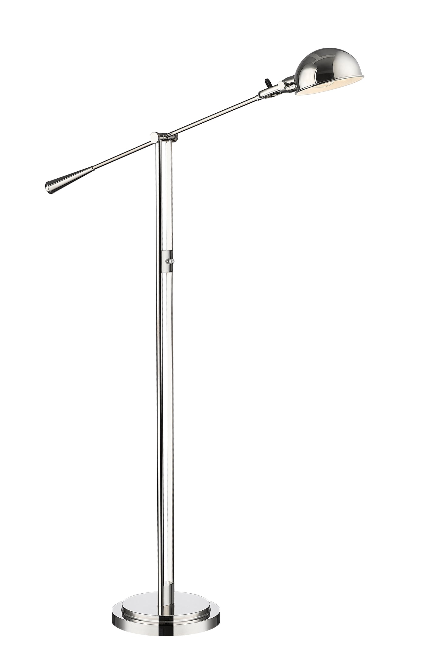 741FL-PN - Grammercy Park 1 Light Floor 82" Lamp - Polished Nickel