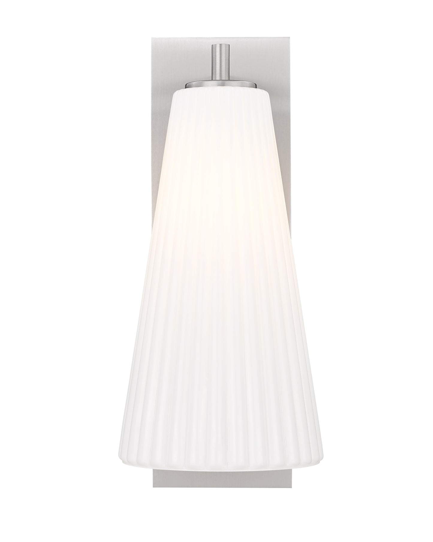 3043-1SL-BN - Farrell 1 Light Wall 16" Sconce - Brushed Nickel