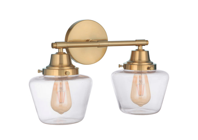 19518SB2 - Essex 2 Light 18" Wide Vanity Light - Satin Brass