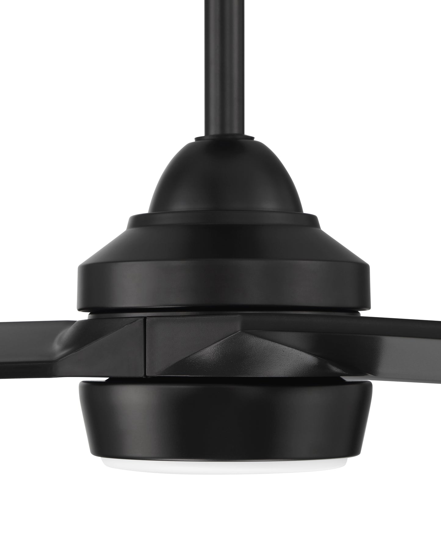 STL60FB3-NWF - Sterling 60" 3 Blade Indoor Outdoor Ceiling Fan with Light Kit - Flat Black