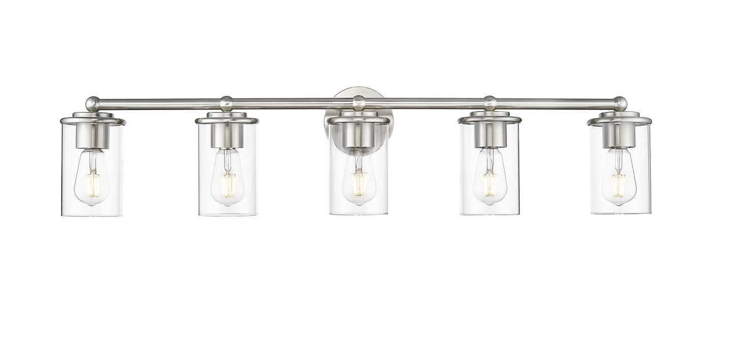 742-5V-BN - Thayer 5 Light 39" Vanity - Brushed Nickel
