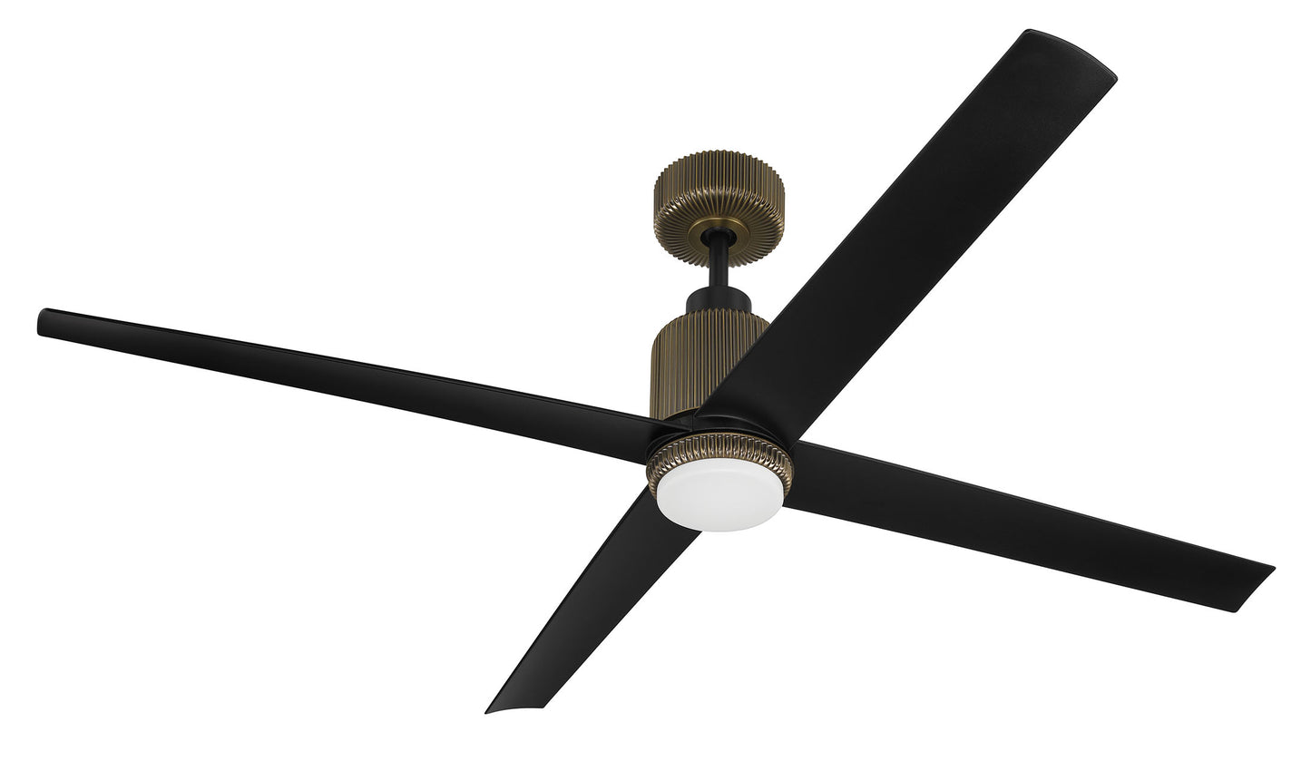 PRS52MBZ4 - Presley 52" 4 Blade Ceiling Fan with Light Kit - Modern Bronze