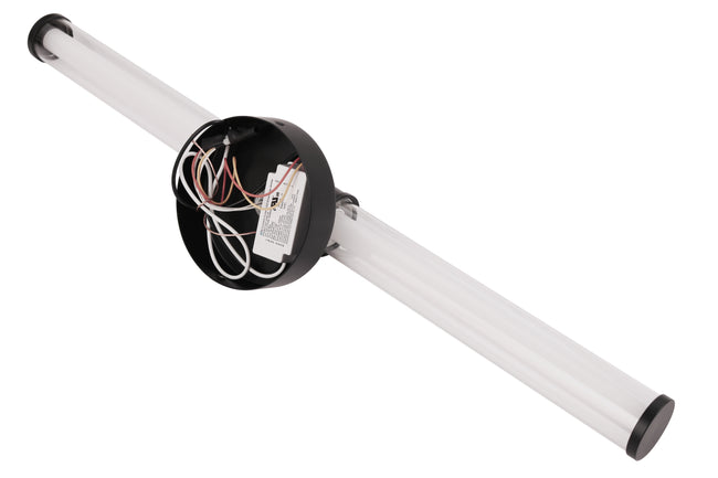 20224FB-LED - Contrast 1 Light 24" Wide LED Vanity Light - Flat Black