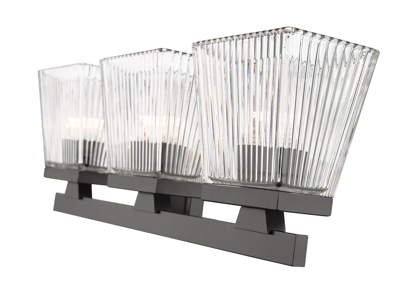 1936-3V-MB - Astor 3 Light 23" Vanity - Matte Black