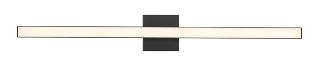 10136FB-LED - Trim 1 Light 36" Wide LED Vanity Light - Flat Black