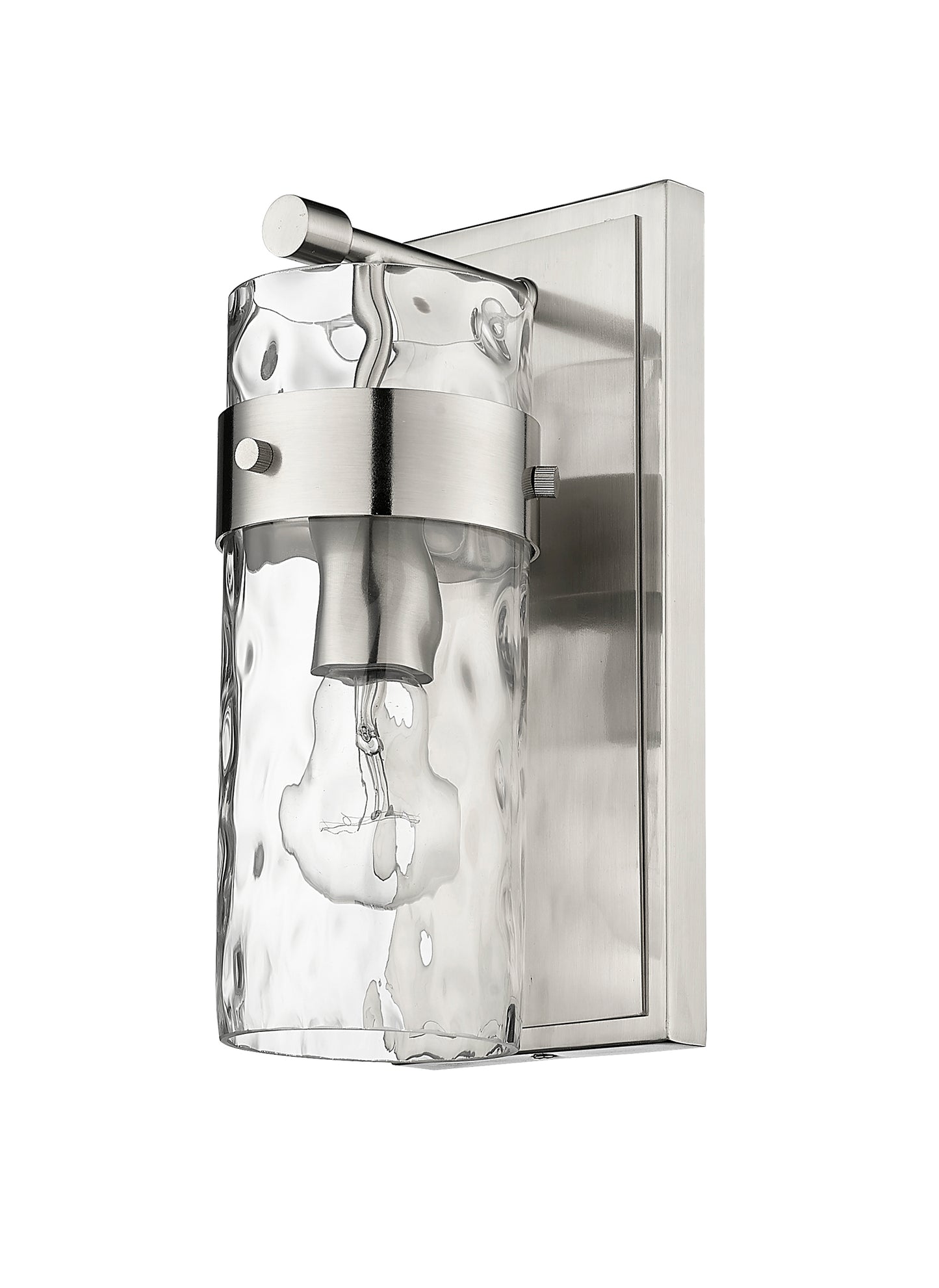 3035-1V-BN - Fontaine 1 Light Wall 11" Sconce - Brushed Nickel