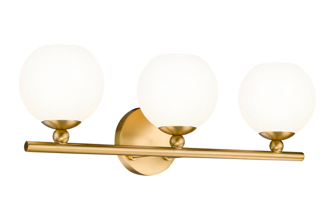 1100-3V-MGLD - Neoma 3 Light 22" Vanity - Modern Gold