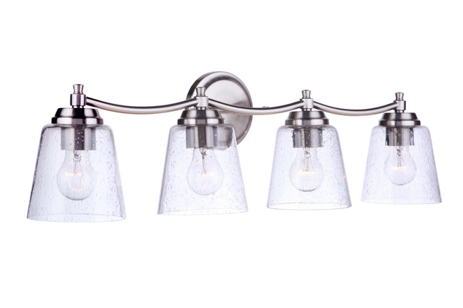 50204-BNK - Tyler 4 Light 31" Wide Vanity Light - Brushed Nickel