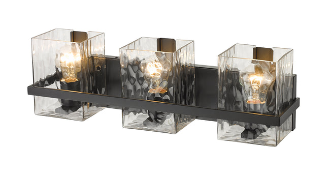 1938-3V-MB - Bennington 3 Light 22" Vanity - Matte Black