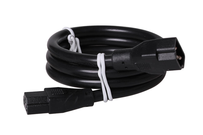 CUC10-XT24-BLK - Undercabinet Light Bars 0.75" Wide Connector Cord - Black