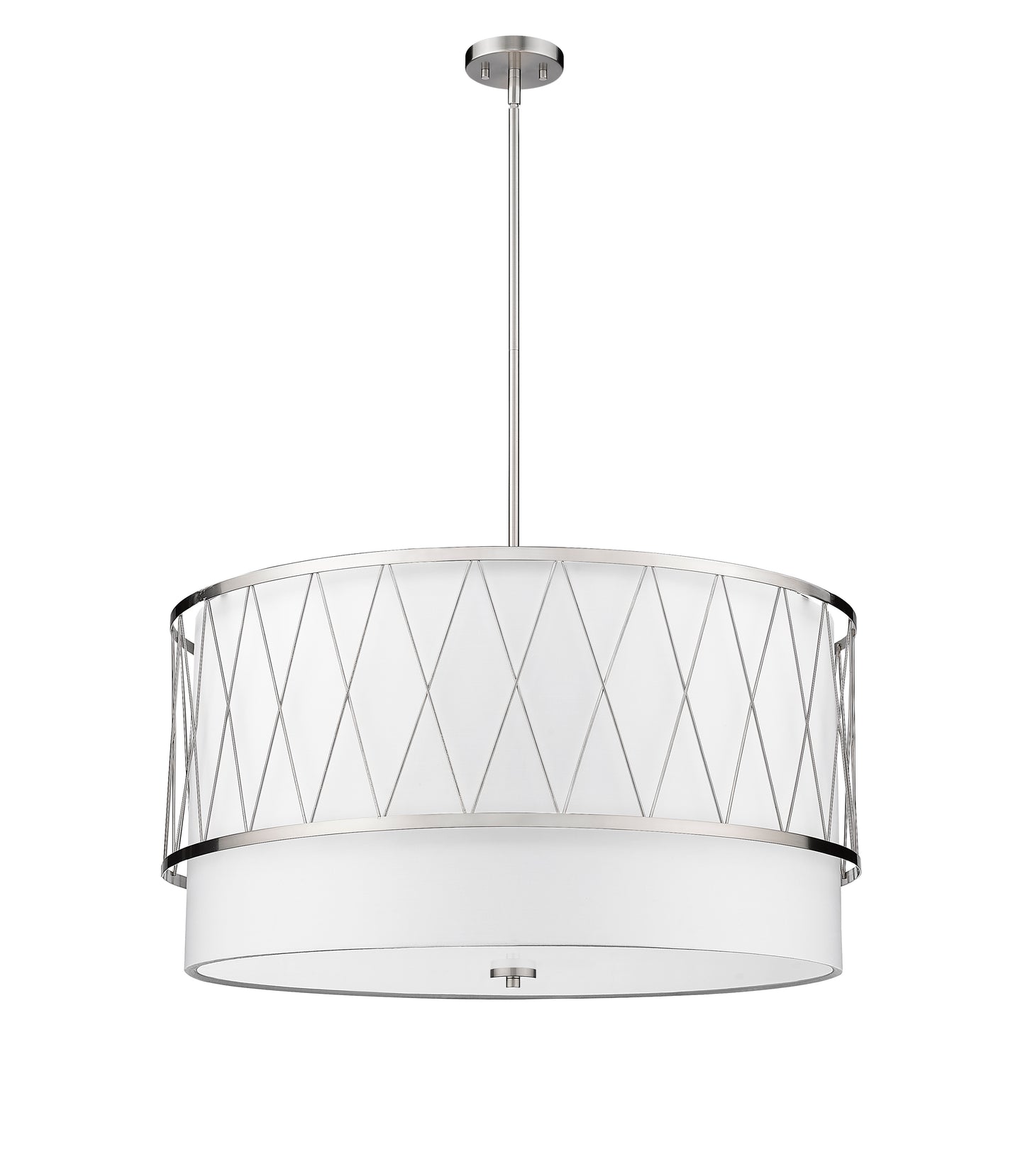 198-32BN - Dalton 5 Light 32" Pendant - Brushed Nickel