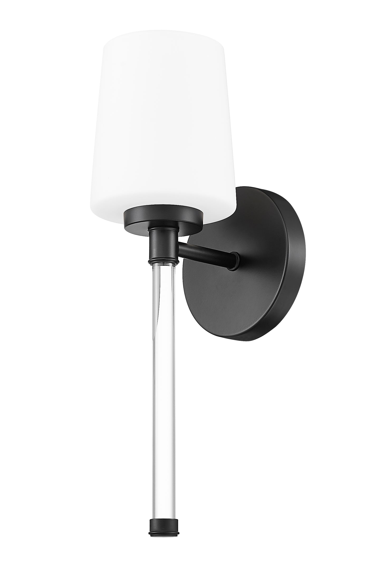 7700-1S-MB - Henri 1 Light Wall 16" Sconce - Matte Black