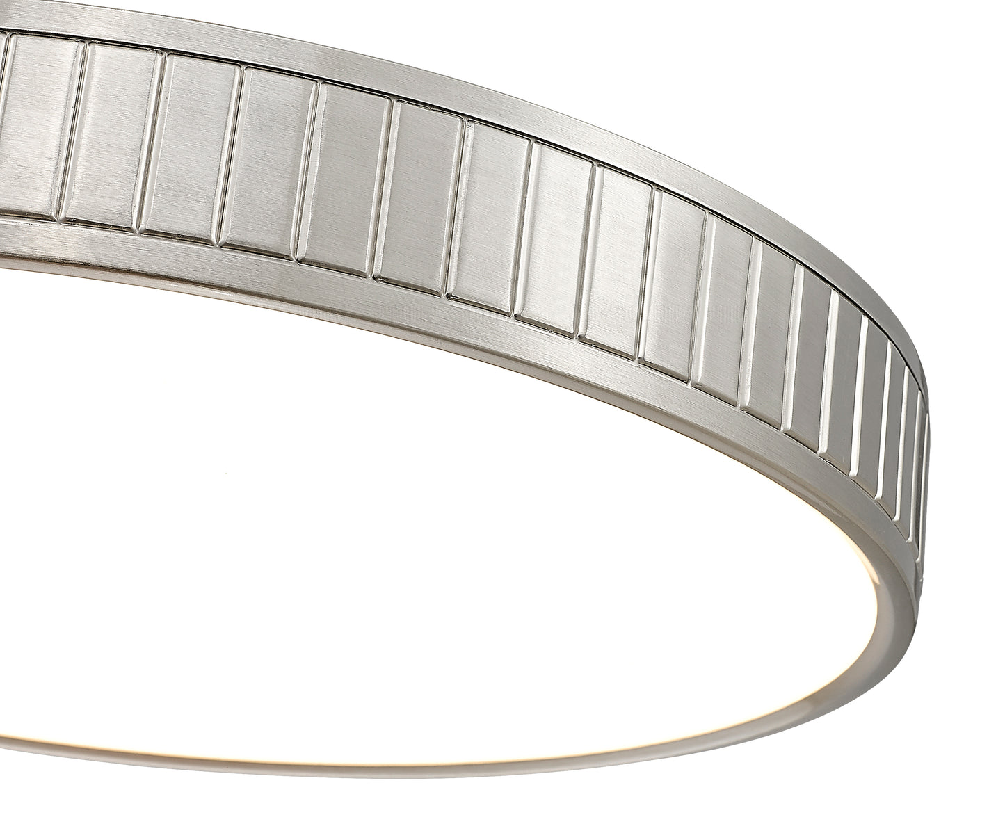 1005F20-BN-LED - Madison 1 Light Flush 20" Mount - Brushed Nickel