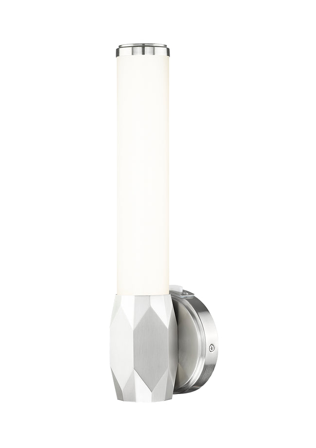 1010-1S-BN-LED - Cooper 1 Light Wall 16" Sconce - Brushed Nickel