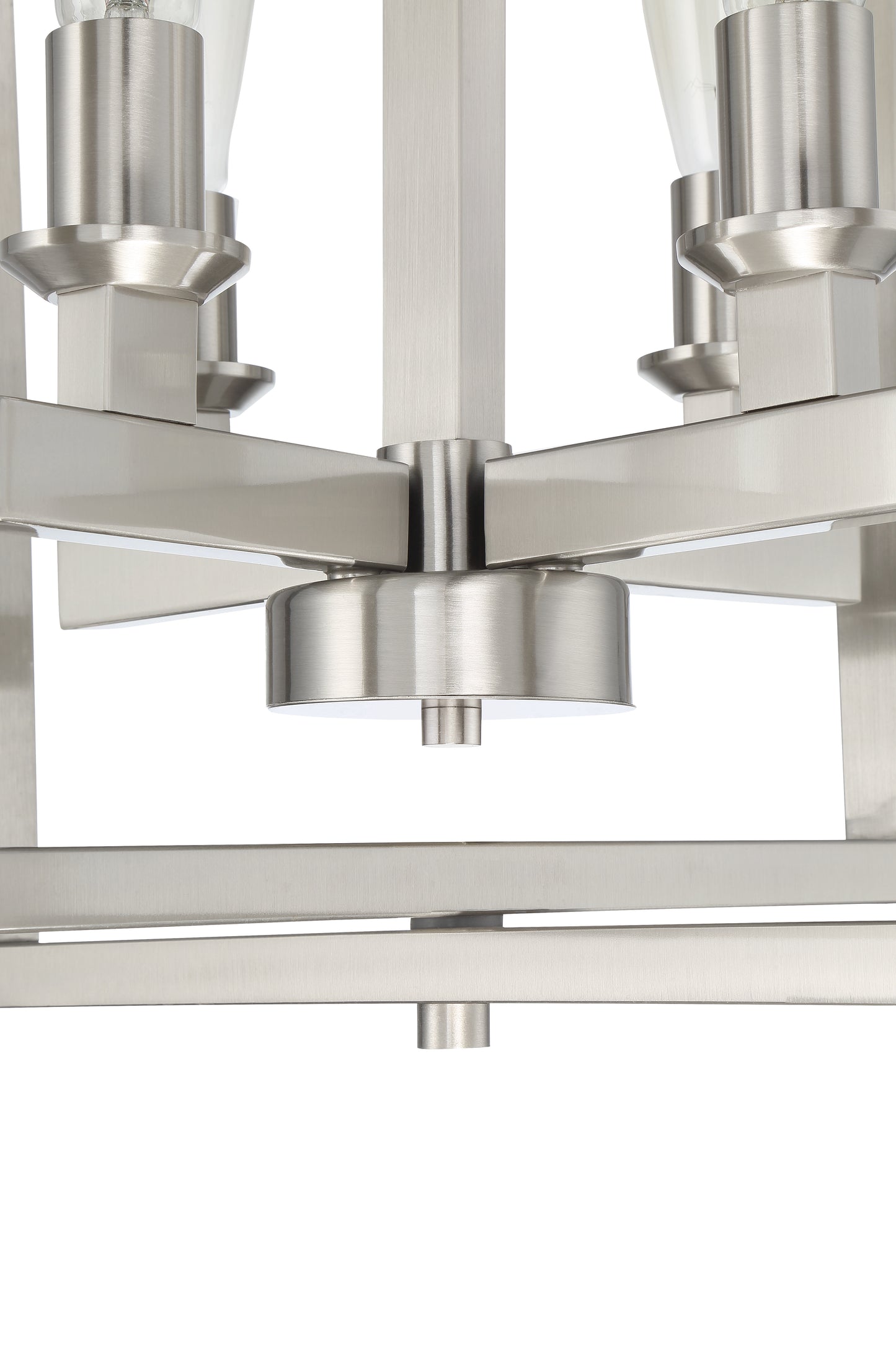 53134-BNK - Chicago 4 Light 18" Wide Foyer Light - Brushed Nickel