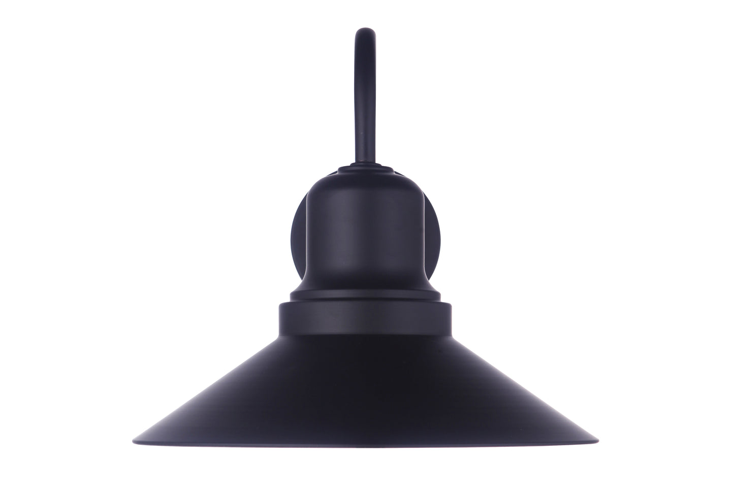 ZA5414-MN - Singleton 1 Light 13" High Outdoor Wall Lantern - Midnight