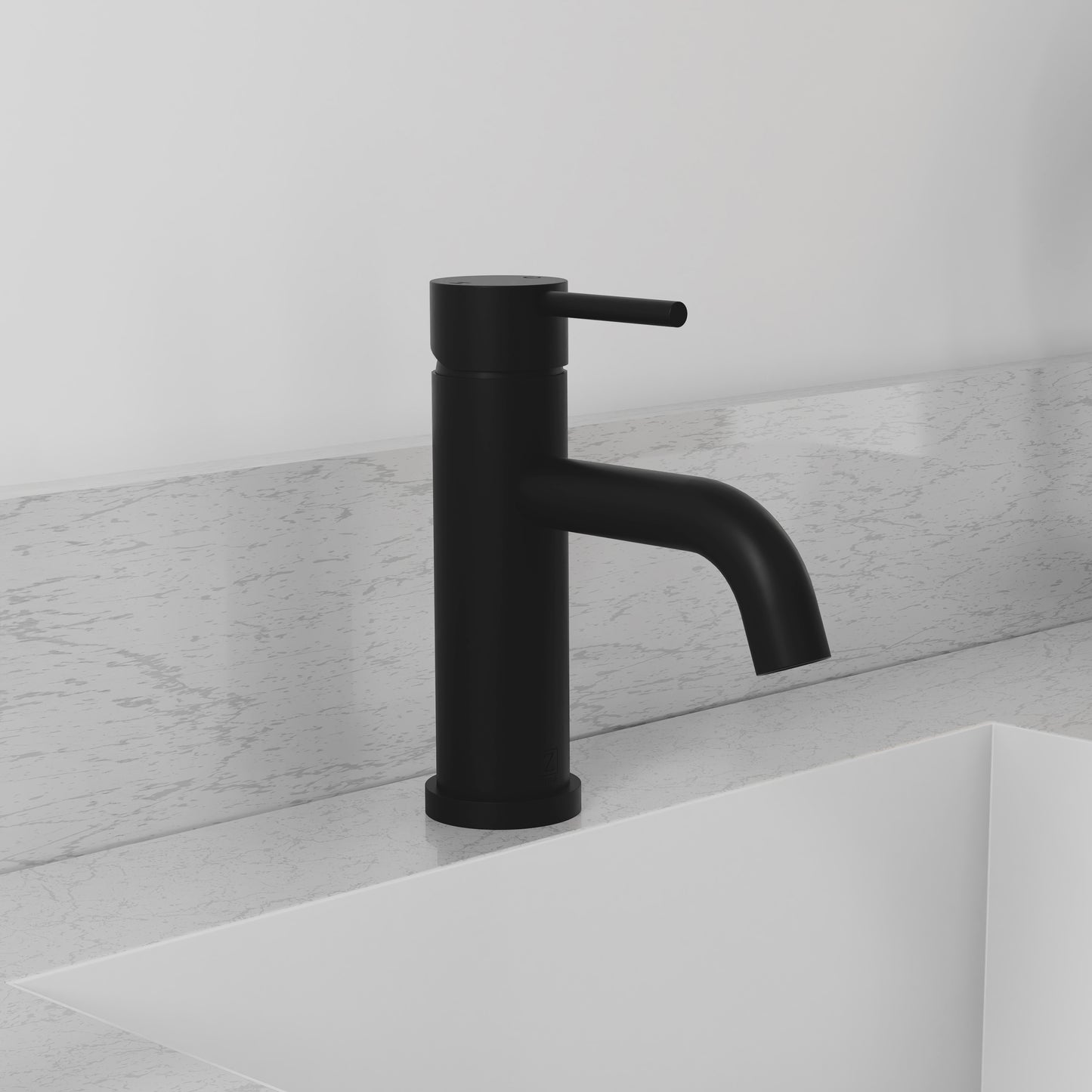 RBCN1-BF-MB - Rubicon Elegant Single Handle Bath Faucet in Matte Black