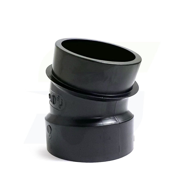 I079600 - 2" Spigot x Hub ABS 22-1/2 Degree Street Elbow 58082